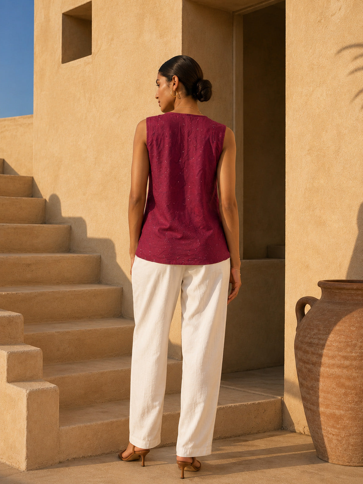 Rayon Printed A-Line Short Length Short Kurta