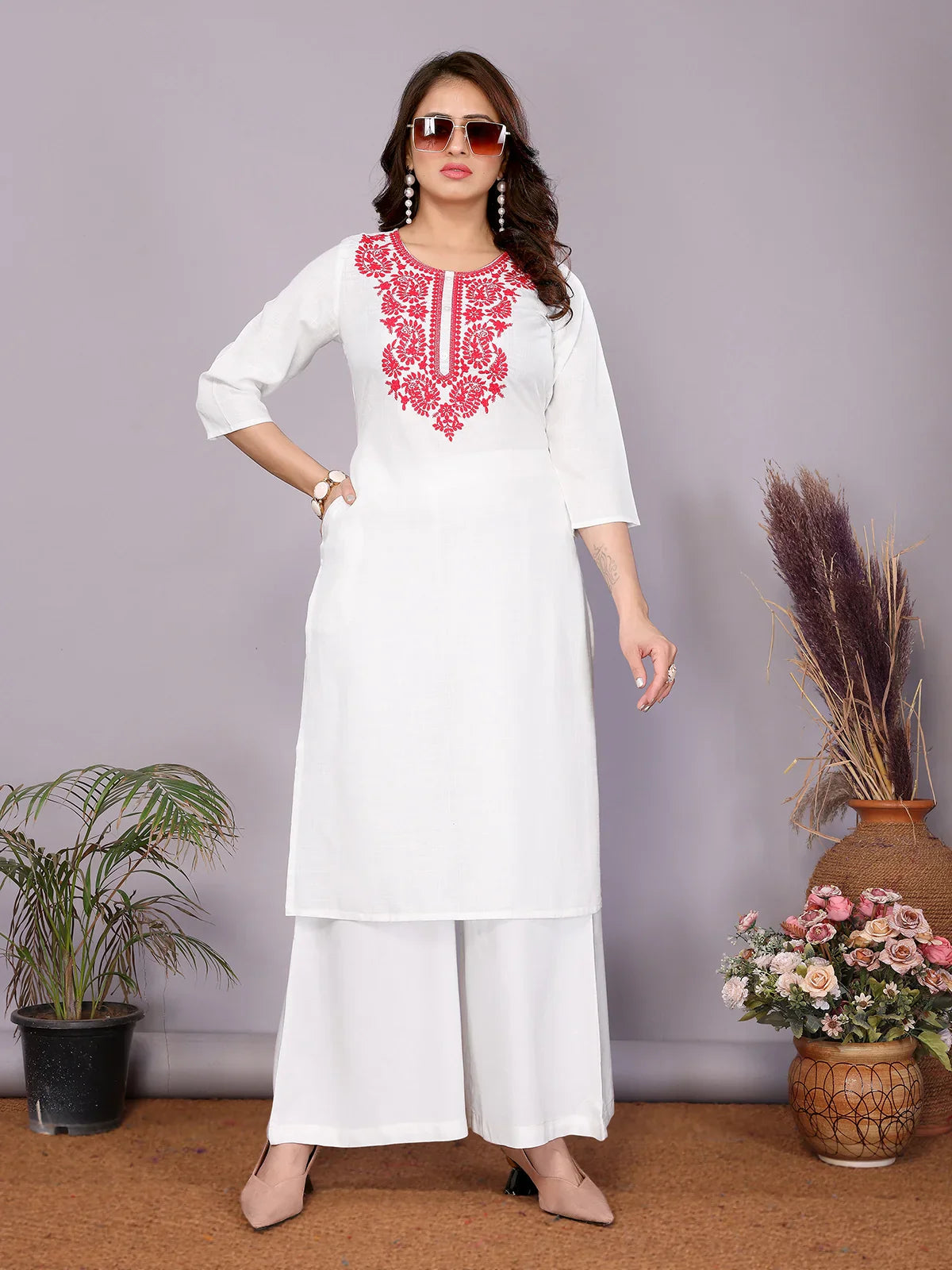 White