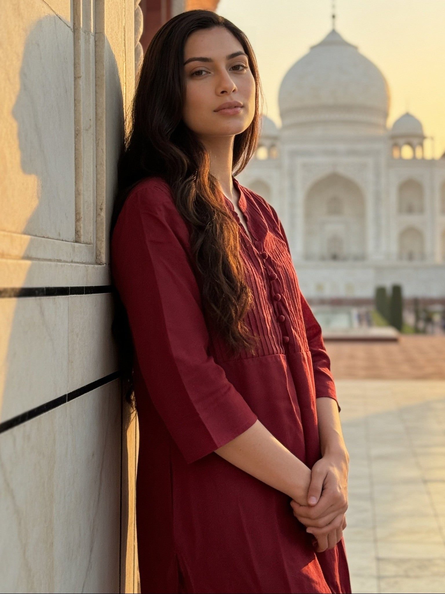 Rayon Embroidered Straight Knee Length Kurta