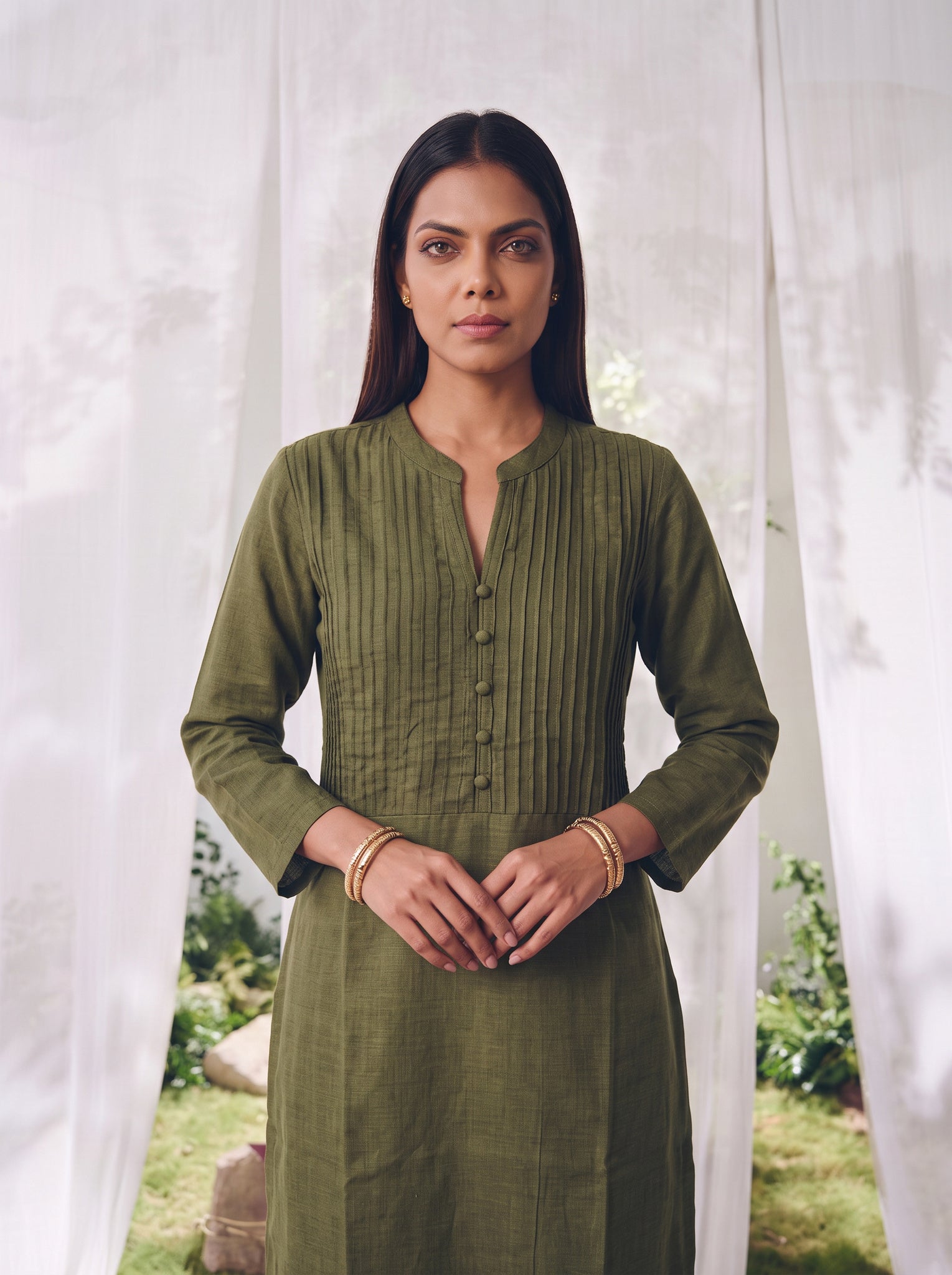 Rayon Embroidered Straight Calf Length Kurta