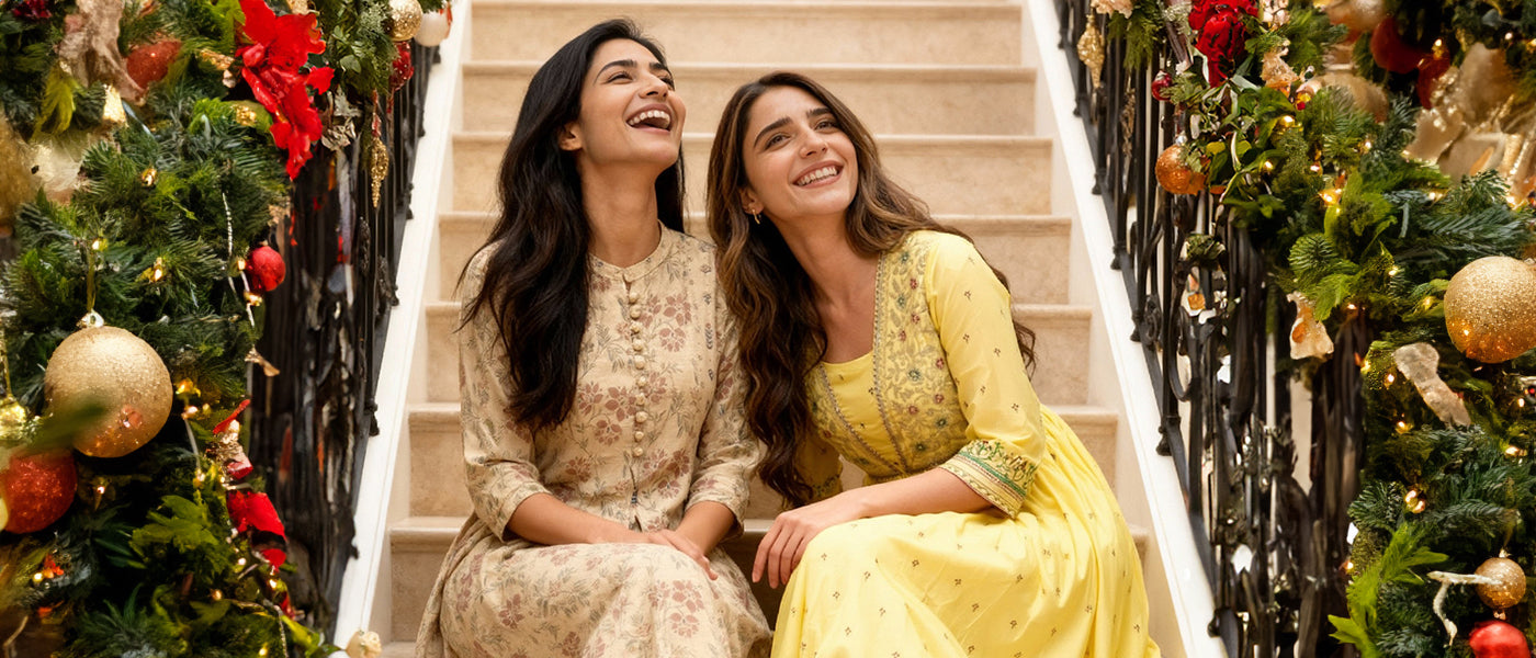 Christmas Gift Ideas for Women | Kurtas, Dresses & Suits