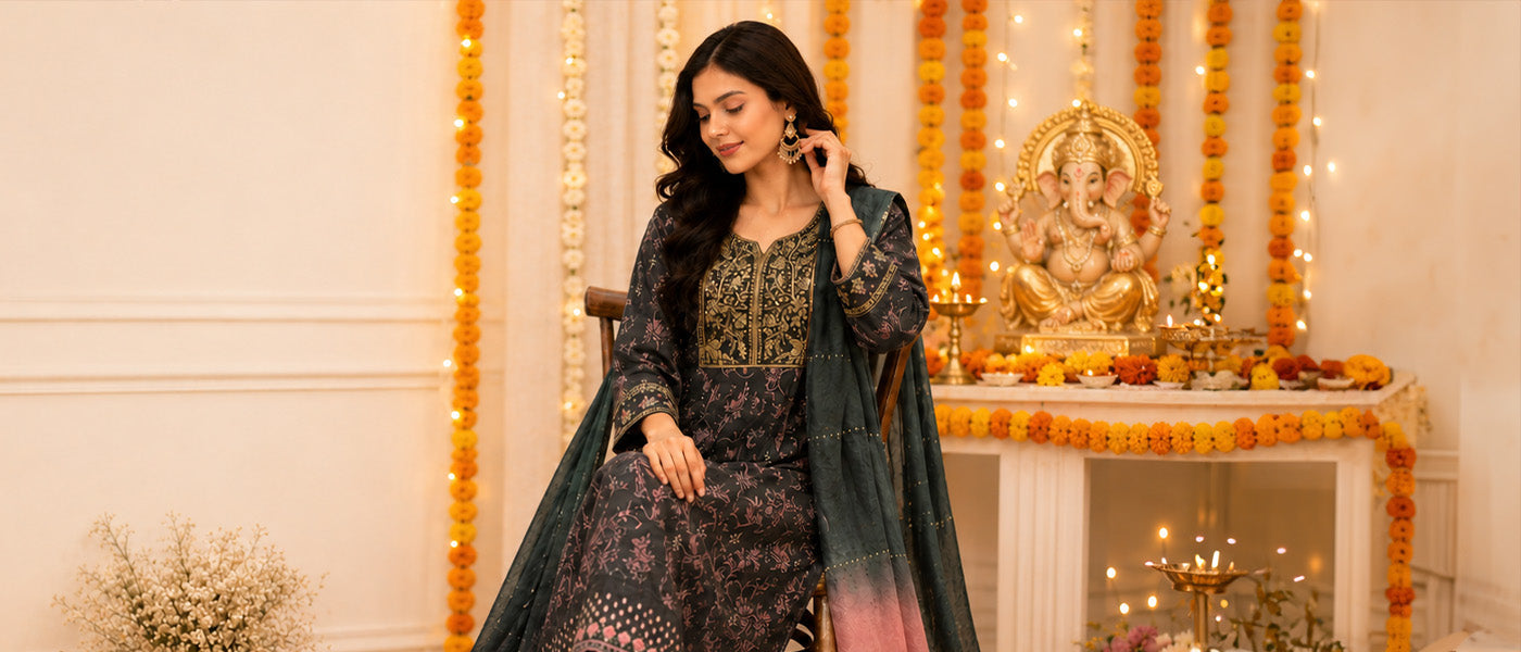 What to Wear on Ganesh Chaturthi:Festive Outfit Ideas