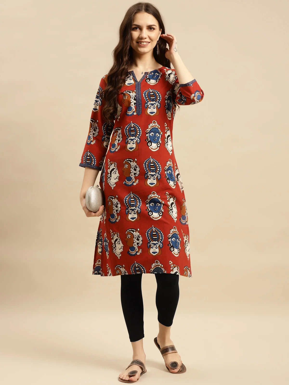 Buy कॉटन सॉलिड एंकल लेंथ लेगिंग (2 का पैक)-काला और गुलाबी