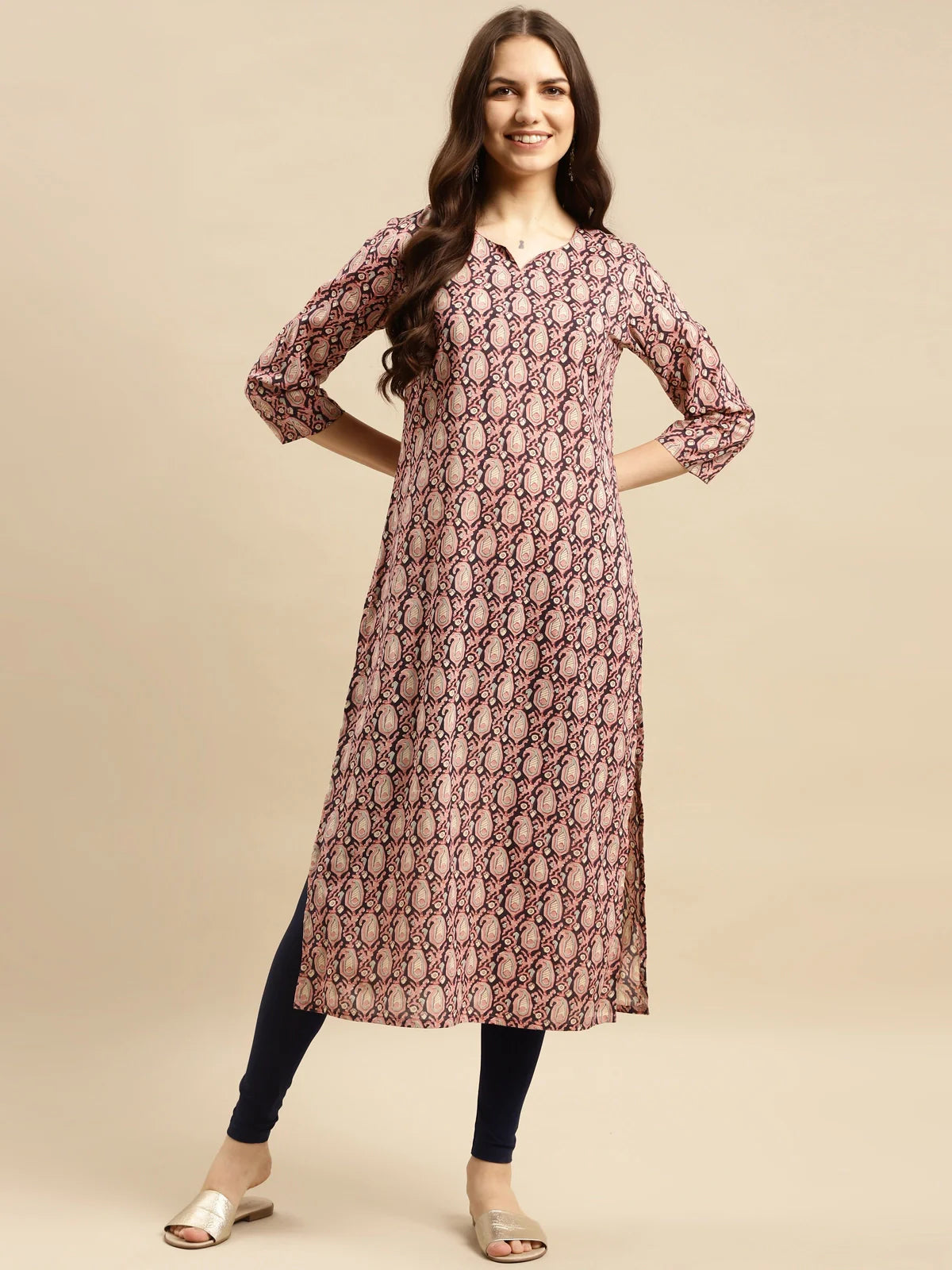 Pink &amp; Navy Blue