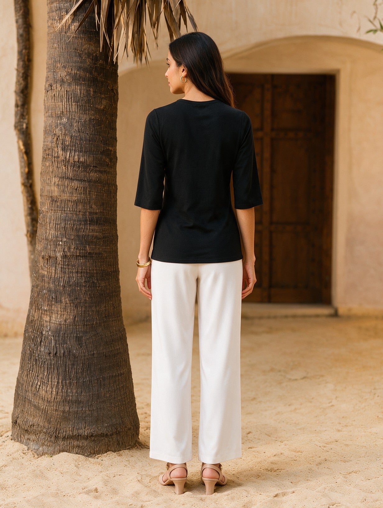 Cotton Embroidered A-Line Short Length Short Kurta