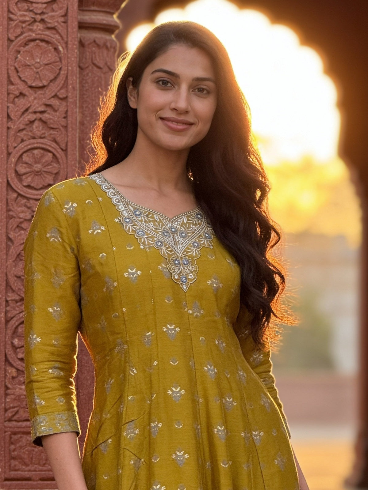 Viscose Embroidered Straight Calf Length Kurta With Pant and Dupatta