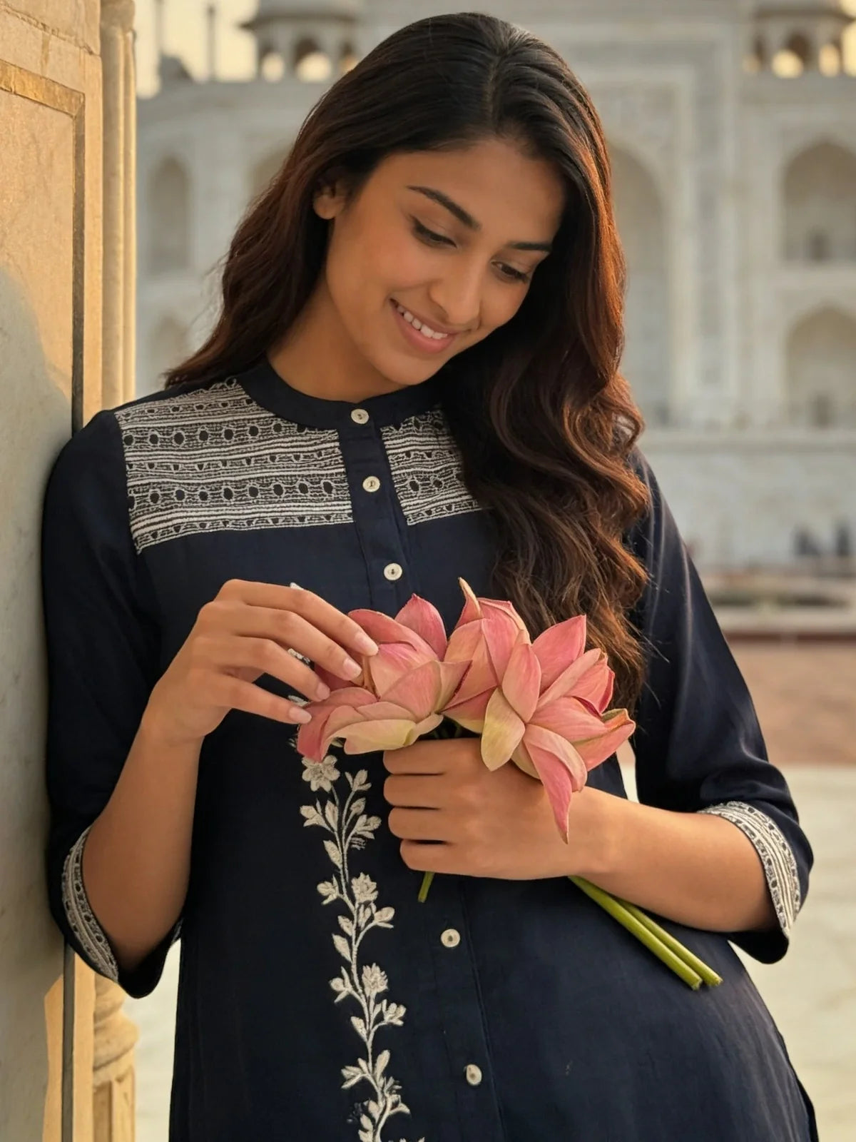 Buy Rayon Embroidered A-Line Short Length Short Kurta-Teal