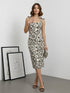 Rayon Printed Bodycon Dress Rangita Rayon Printed Bodycon Dress Rangita
