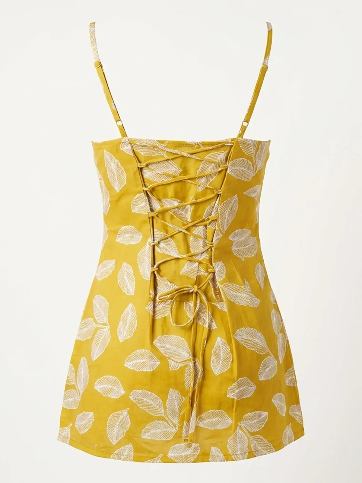 Buy Cotton Cambric Printed Straight Tunic-Yellow