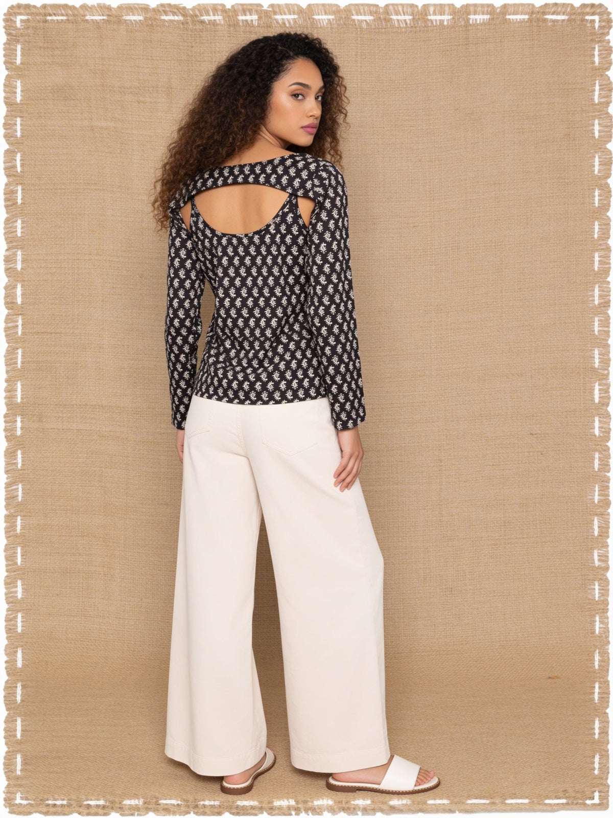 Cotton Printed Straight Tunic