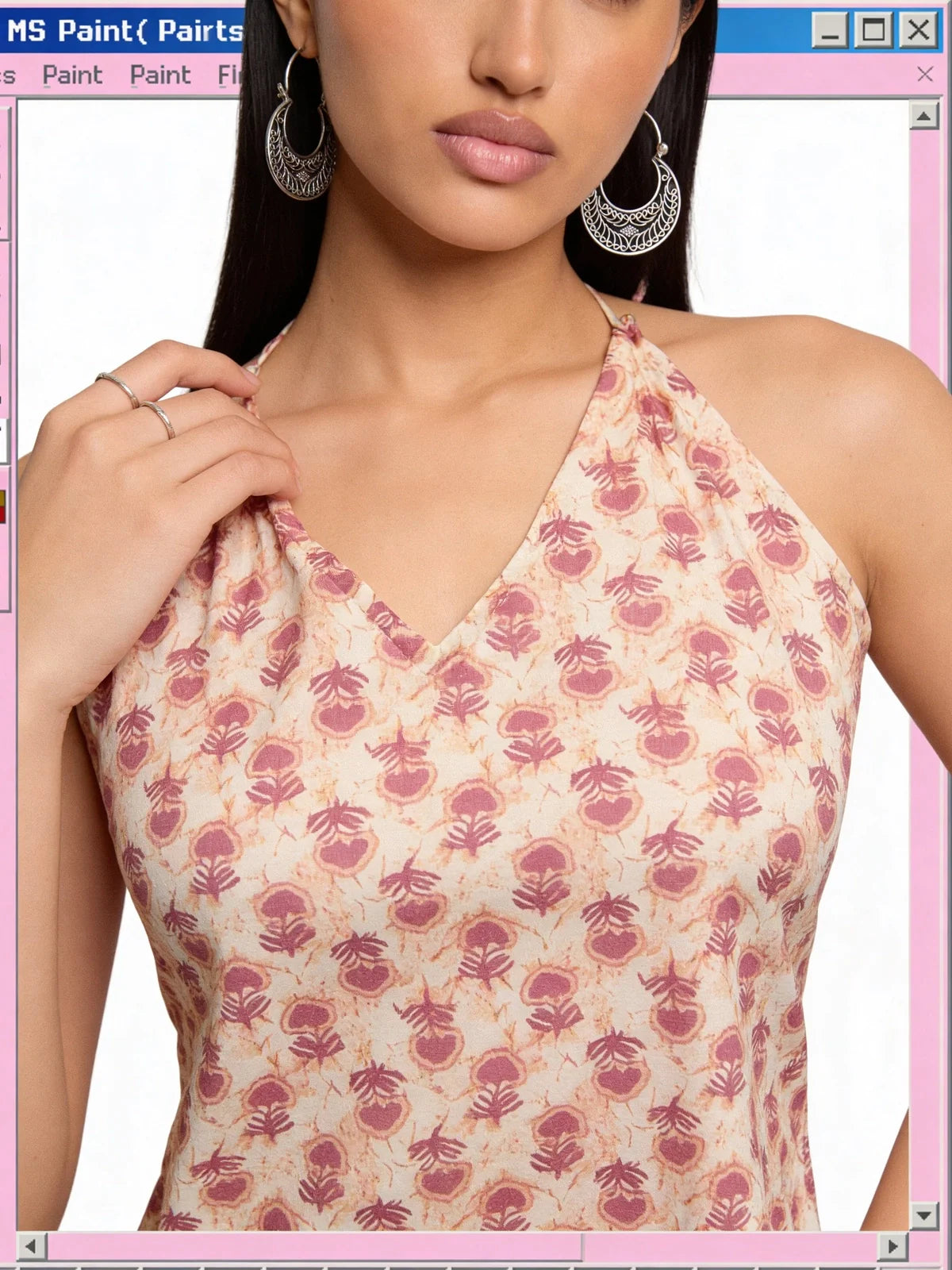 Buy Lilac Cotton Printed Straight Top-Lilac