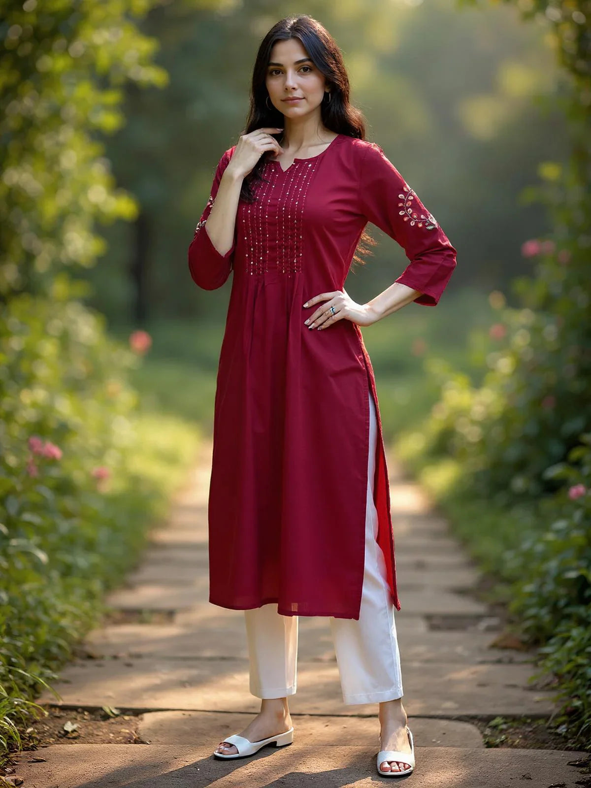 Maroon