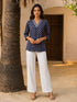 Rayon Printed Straight Short Length Short Kurta