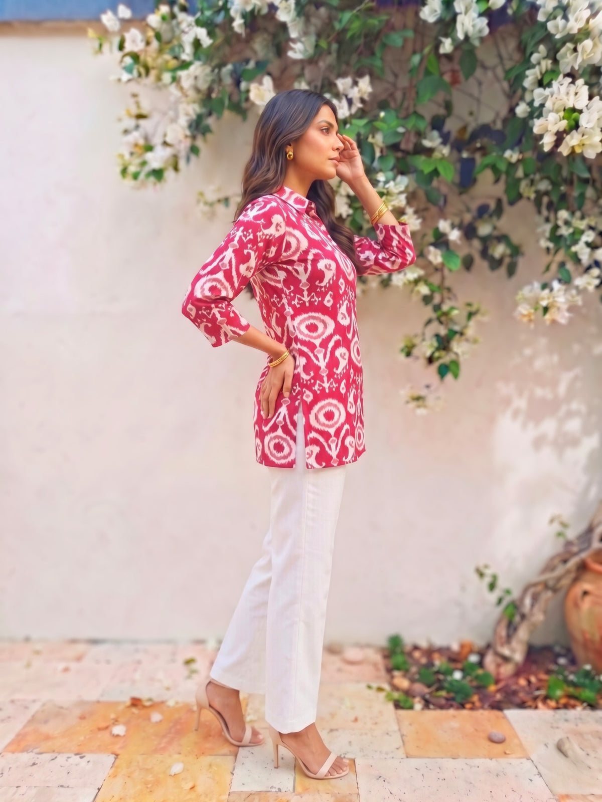 Rayon Printed Straight Co-Ord Set