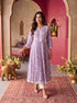 Rayon Embroidered Flared Calf Length Kurta